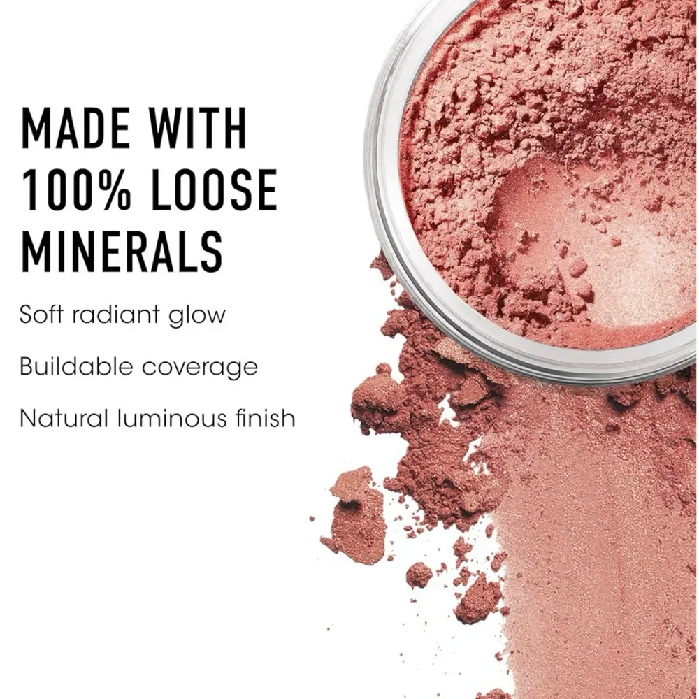 LAST WEEK! 5 for $25!bareMinerals Loose Mineral Powder Blush in Vintage Peach.